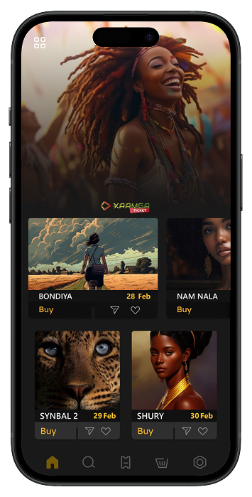 Xaamga Ticket App
